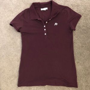 Dark purple Aeropostale polo shirt